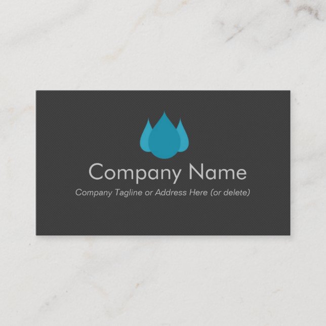 Cleaning & Plumbing Services Business Cards (Front)