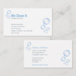 Cleaning Service Business Card