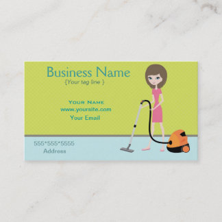 Cleaning service Business Card