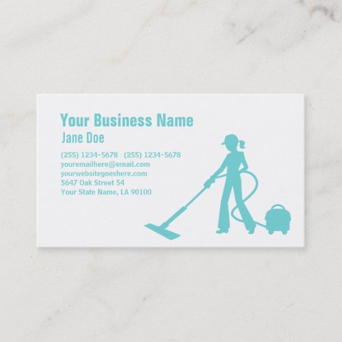 Cleaning Service Business Card 3
