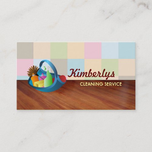 Cleaning Service business cards