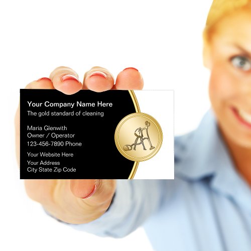Cleaning Service Business Cards