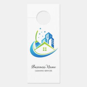 Cleaning Service Door Hanger