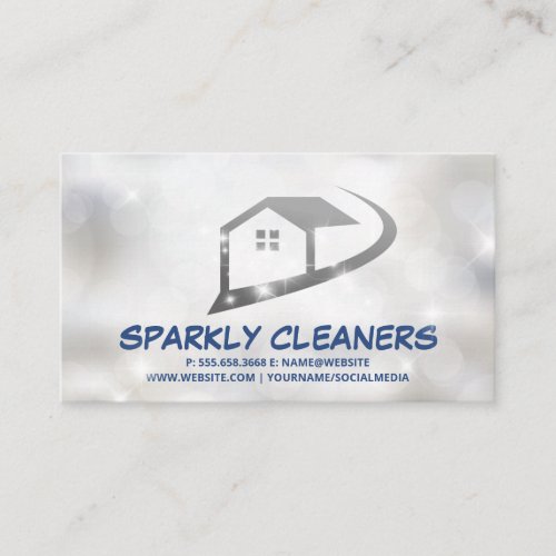 Cleaning Service  Home Maid  Business Card
