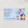 Cleaning Service Janitorial Lady Tiles Home Business Card