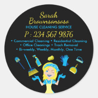 Cleaning Service Janitorial Maid Worker Business