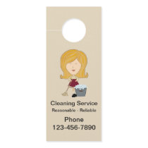 Cleaning Service Neighborhood Advertising Door Hanger Cleaning Service Neighborhood Advertising Door Hanger
