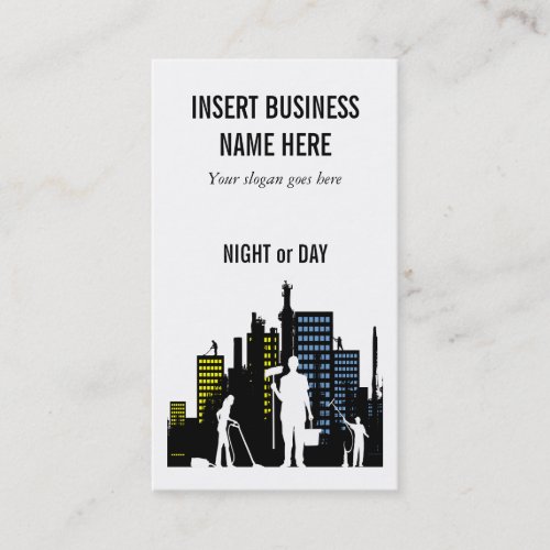 Cleaning Service professional PERSONALIZE Business Card Templates