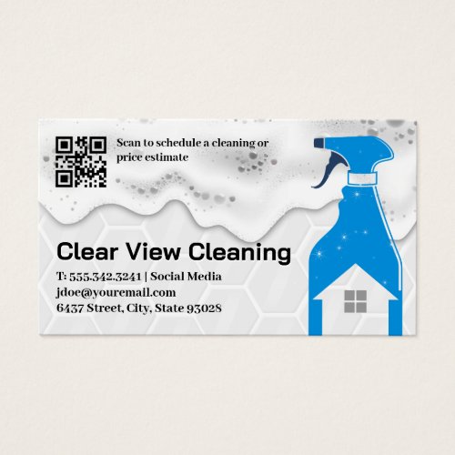 Cleaning Service  Spray Bottle  Soap and Tiles
