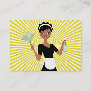 Cleaning Service - SRF Business Card