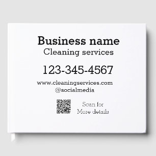 Cleaning services add number website email address guest book