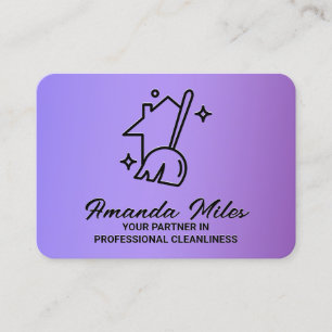✨ Cleaning Services Business Card
