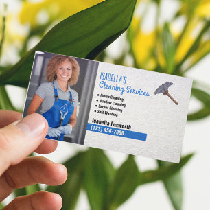 Cleaning Services Business Card