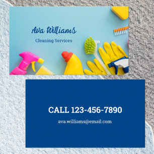 Cleaning Services Business Card