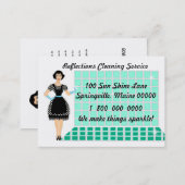 Cleaning Services Business Card (Front/Back)
