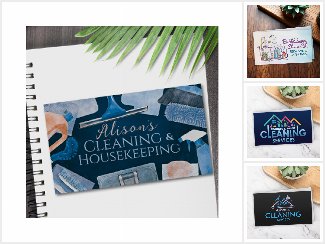 Cleaning Services Business Cards
