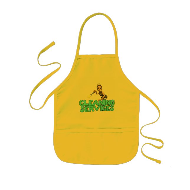 Cleaning Services Kids' Apron (Front)