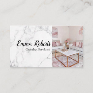 Cleaning Services   Maid Service Business Card