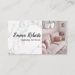Cleaning Services Maid Service Business Card