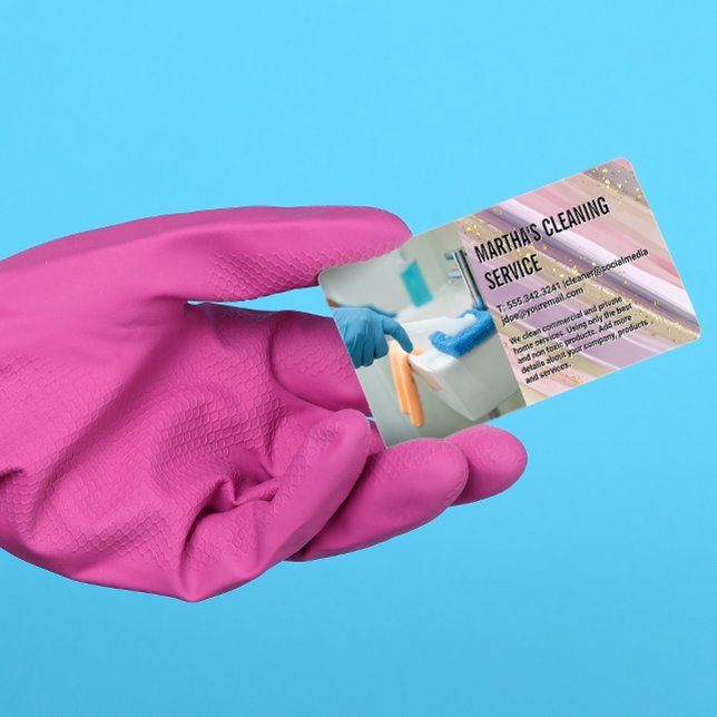 Cleaning Services | Supplies | Maids Business Card (Creator Uploaded)