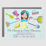 Cleaning Services Washing Tile Wall Big Size Car Magnet at Zazzle