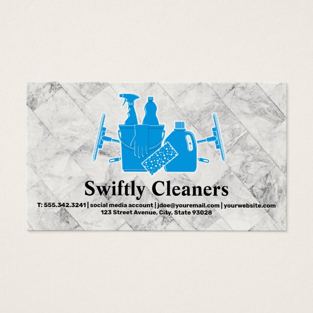 Cleaning Supplies Icon | Tiling (Front)