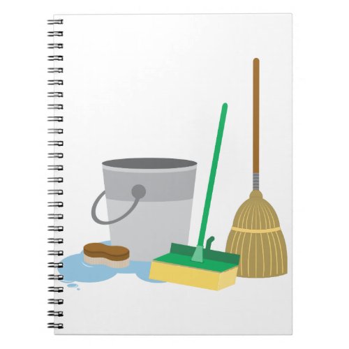 Cleaning Supplies Notebook