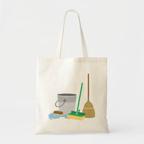 Cleaning Supplies Tote Bag
