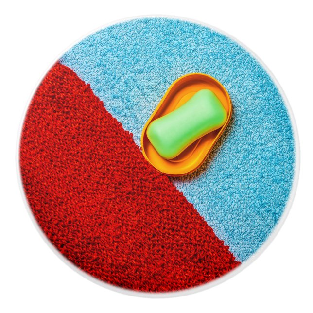 Cleanliness Is Next To Godliness Ceramic Knob (Front)