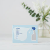 Cleanser - Chubby Business Card (Standing Front)