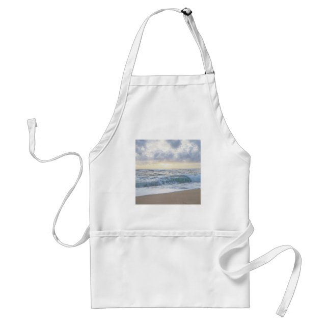 Clear Beach Day Adult Apron (Front)