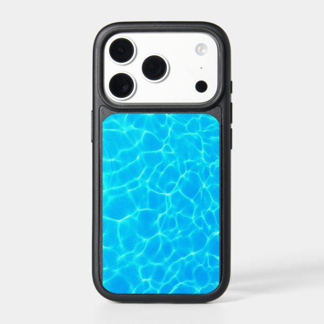 Clear Blue Pool Water Photo Otterbox iPhone Case (Back)