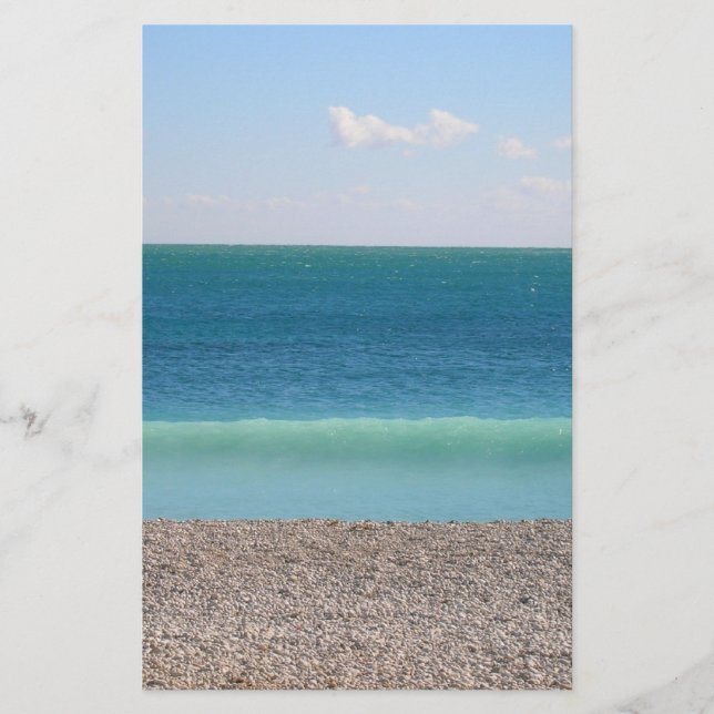 Clear Blue Sea stationary Stationery (Front)