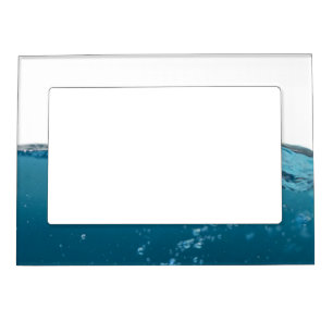 Clear Blue Wave Magnetic Picture Frame