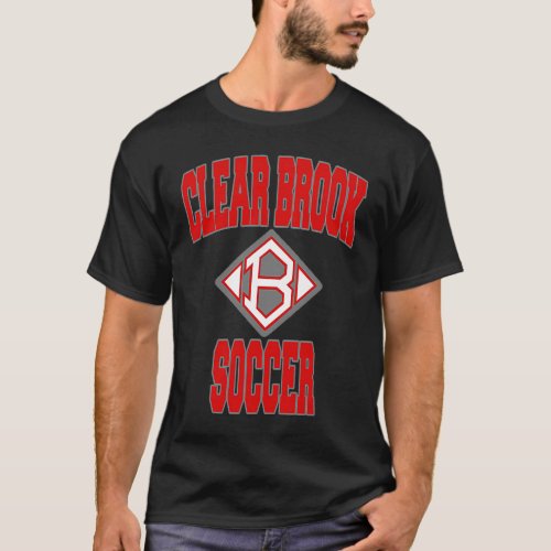 Clear Brook Wolverines Soccer T_Shirt