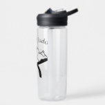 Clear Camelback Water Bottle<br><div class="desc">Clear water bottle with Denver Judo Logo</div>