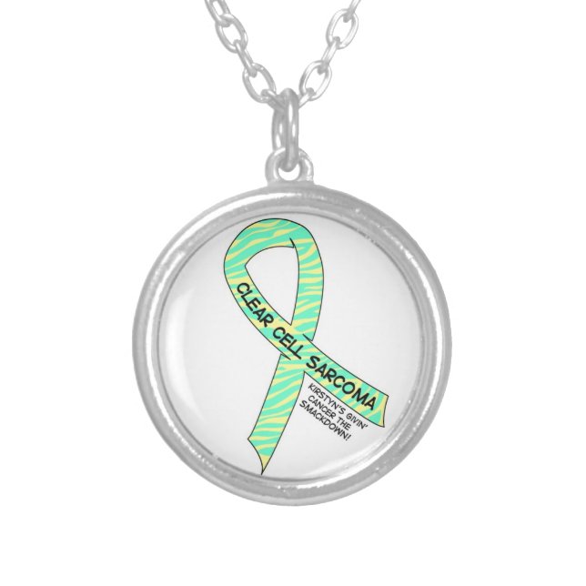 Clear Cell Sarcoma Awareness Necklace (Front)