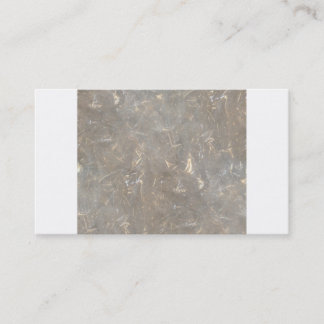 Clear cellophane picture pattern business card