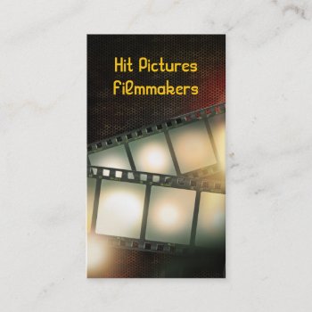 Clear Cels Filmmaker Videographer Vertical Card by MyBindery at Zazzle