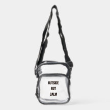 Clear Concert crossbody bag