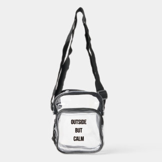 Clear Concert crossbody bag