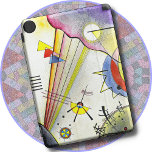 Clear Connection (1925) - Wassily Kandinsky Art -  iPad Pro Cover<br><div class="desc">This iPad Pro Cover features a colorful 1925 abstract art image by Wassily Kandinsky for 8th/9th Gen iPad w/ 10.2" Retina and Apple 10.5" iPad Pro, (other sizes/models may be available). This image CANNOT be removed but can be vertically a bit to attain your preferred view. Personalize with custom text...</div>
