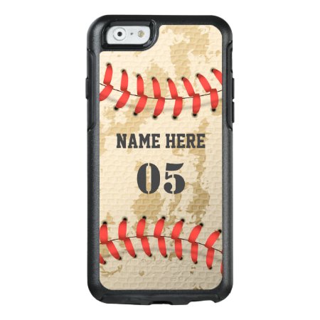 Clear Cool Vintage Baseball Otterbox Iphone 6/6s Case