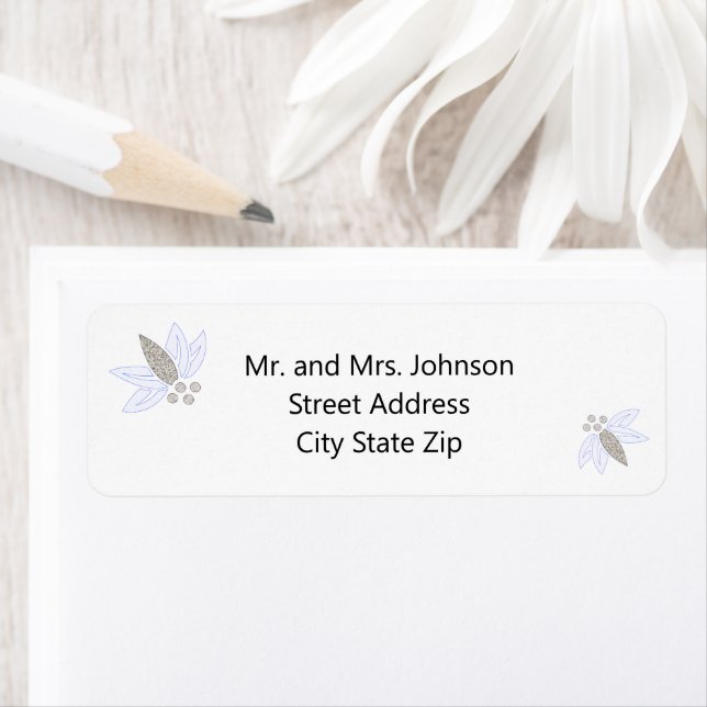 Clear Corporate Flora Label (Insitu)