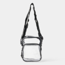 Clear Crossbody Bag Stylish Transparent Carry Bag