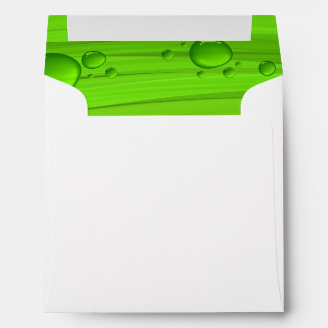 Clear Golden Liquid Honey Inside Beekeeper Envelope (Back (Bottom))