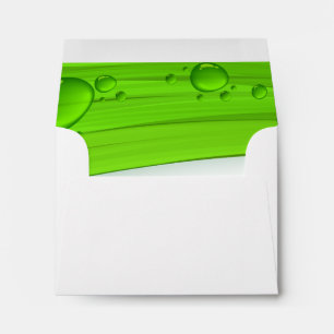 Clear Golden Liquid Honey Lined Envelope