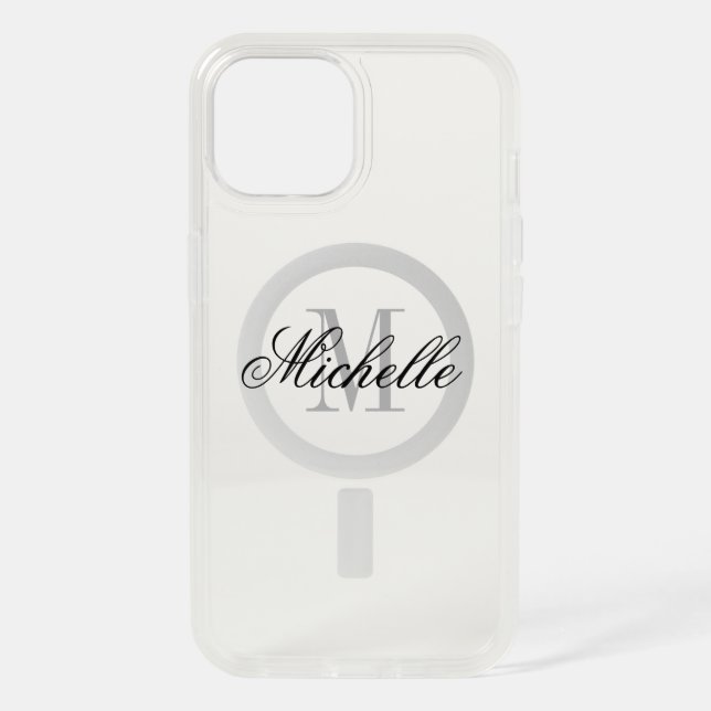 Clear iPhone 15 Otterbox Symmetry Series case (Back)