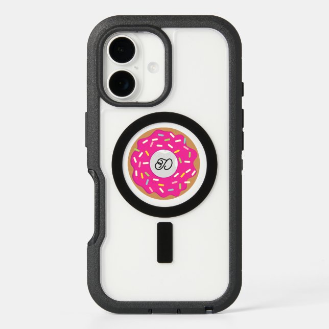 Clear iPhone 16 Otterbox Symmetry Serie case (Back)