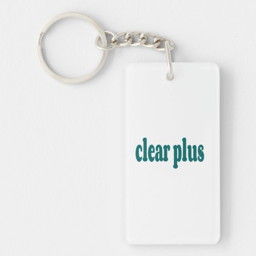 clear keychain